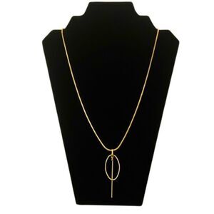 Thalia Sodi Gold-Toned Necklace with Oval Pendant